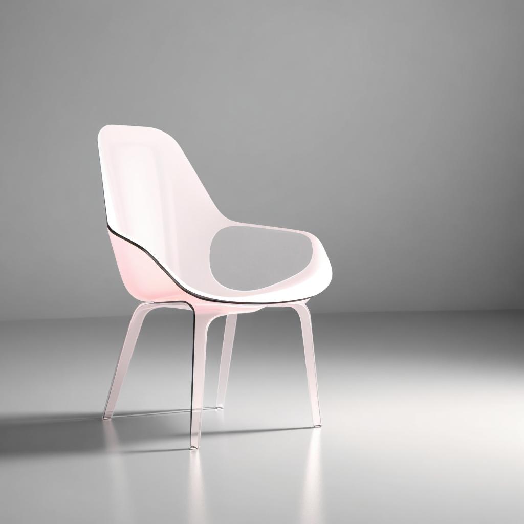 A futuristic chair with by @ai_generated