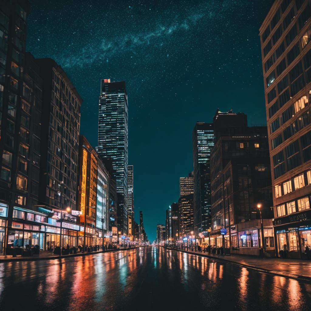 City night by @karinahleb by @ai_generated