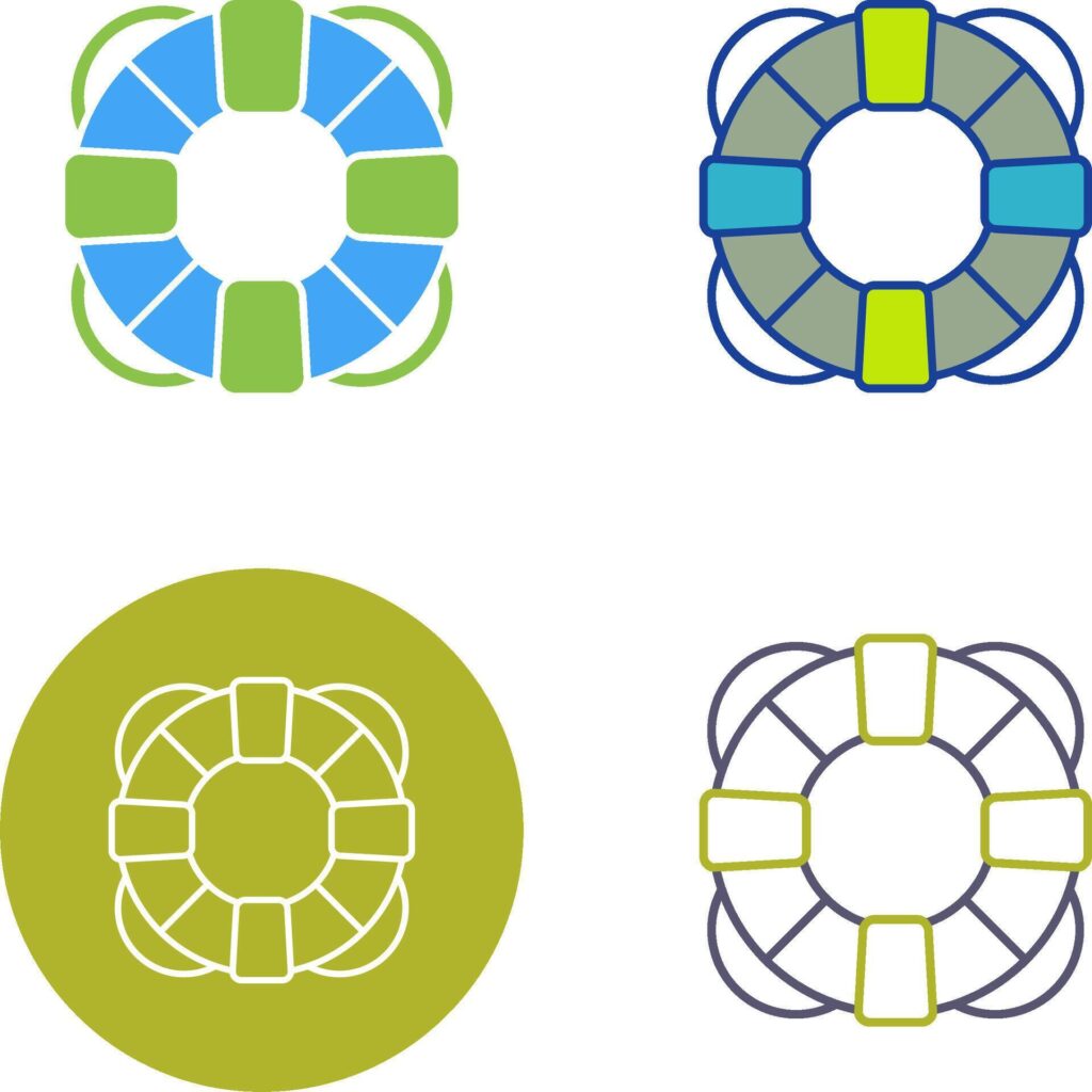 Lifesaver Icon Design Stock Free