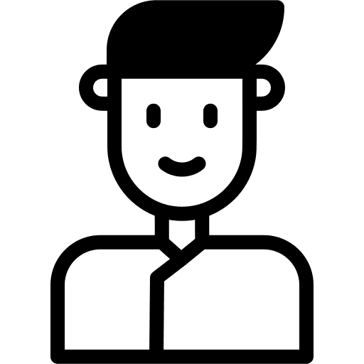 Employee, man, user icon