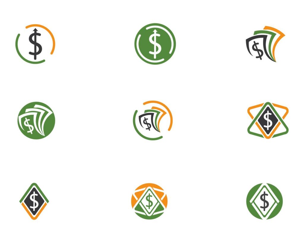 money logo vector template Stock Free