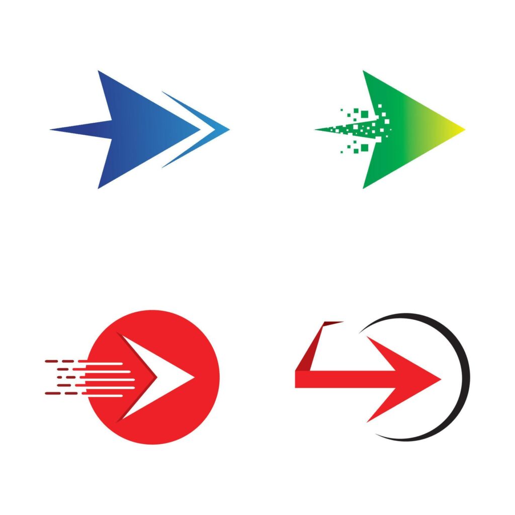 Arrow vector illustration icon Stock Free and Free SVG