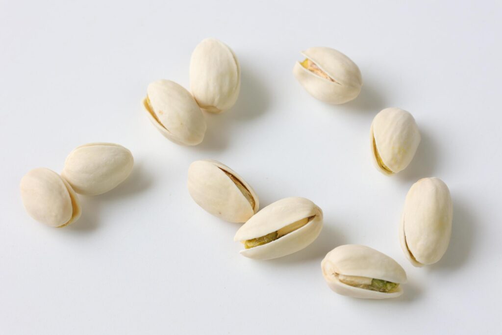 Pistachio nut isolated on white background Stock Free