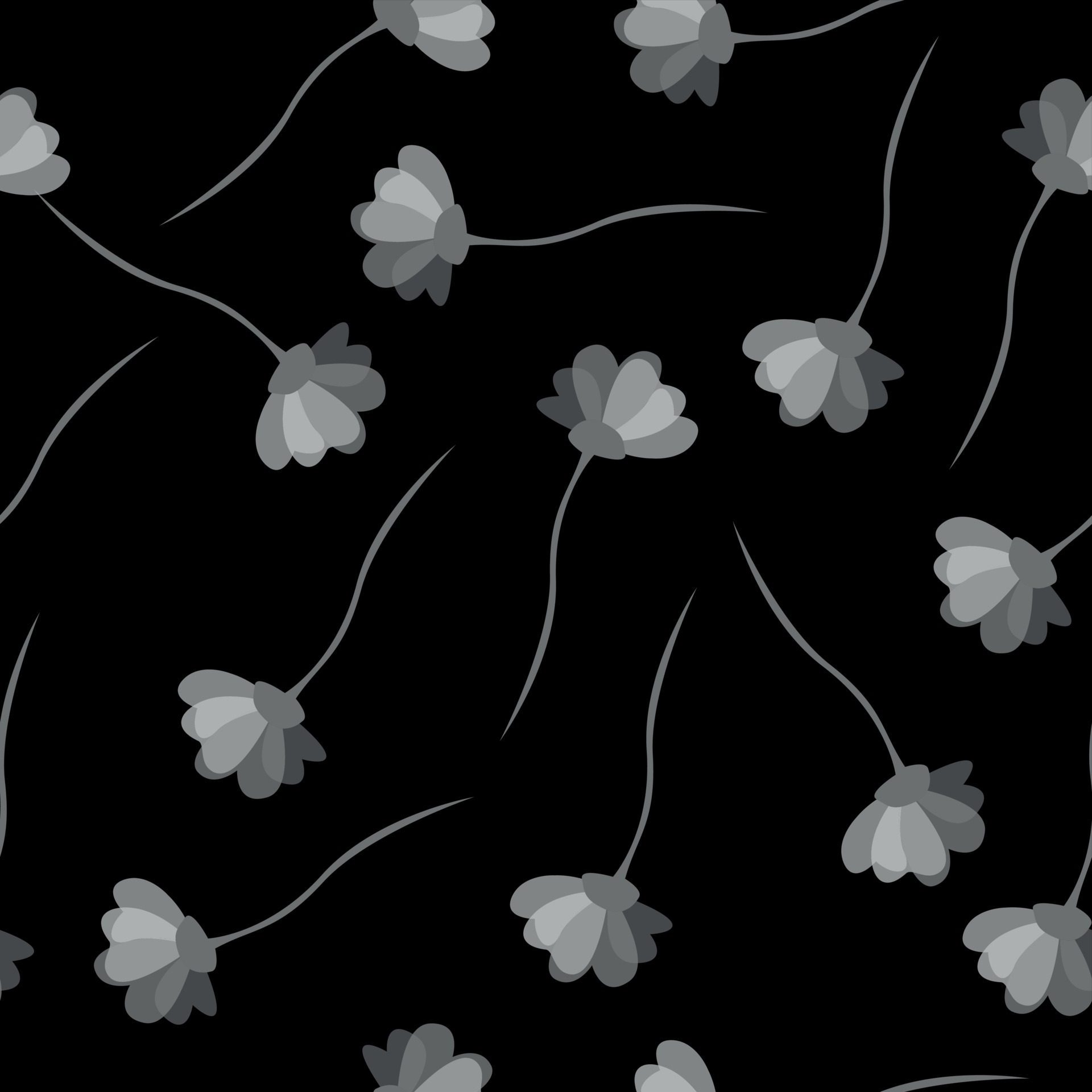 Simple cute pattern in small flowers Free Vector