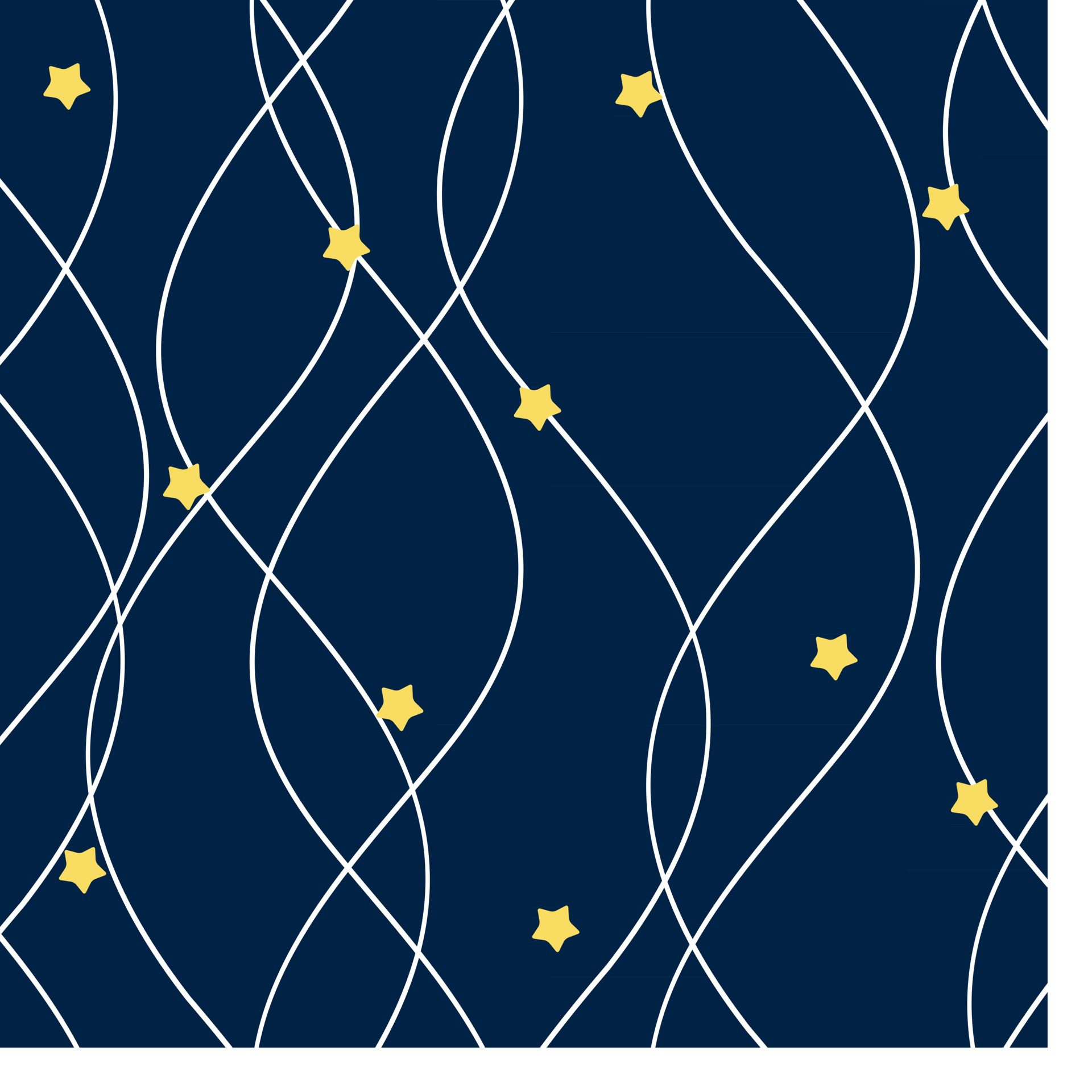 Abstract Night Seamless Pattern Background with Stars. Vector Illustration Free Vector