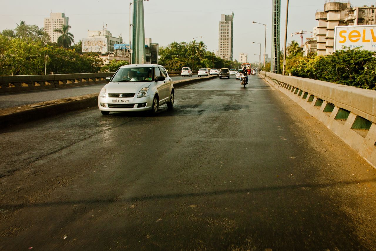 Vehicle On Highway Stock Free