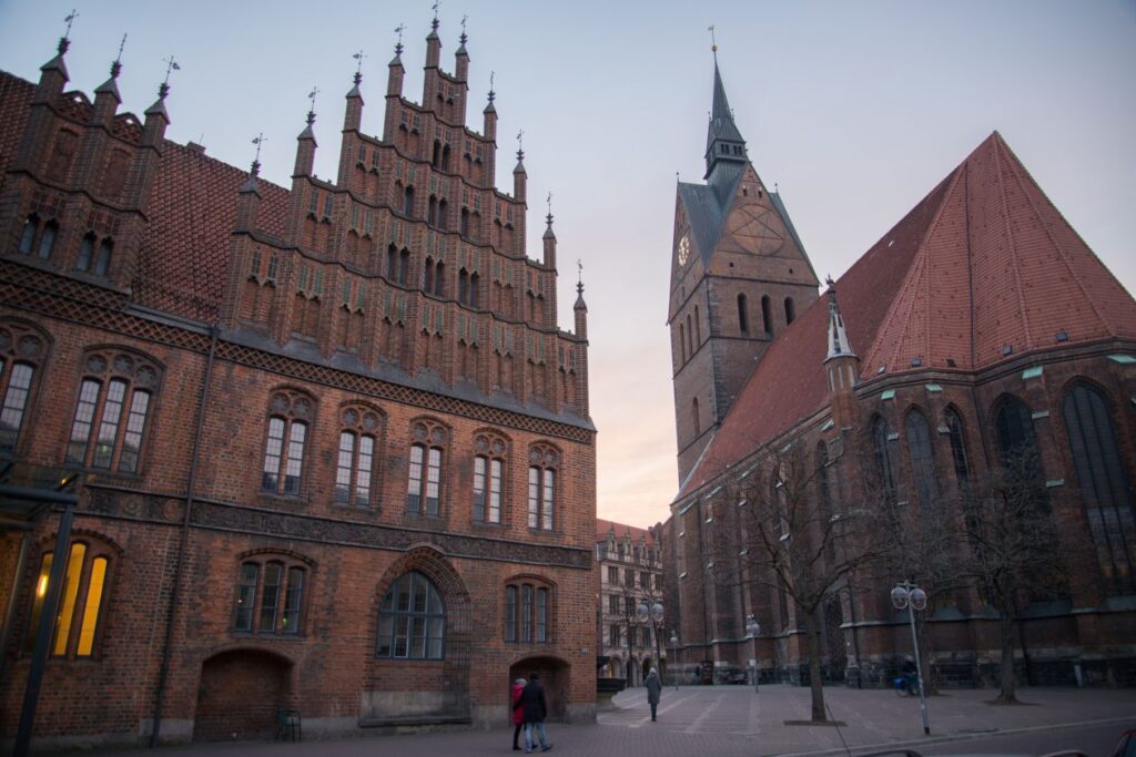 Church in Göttingen Stock Free