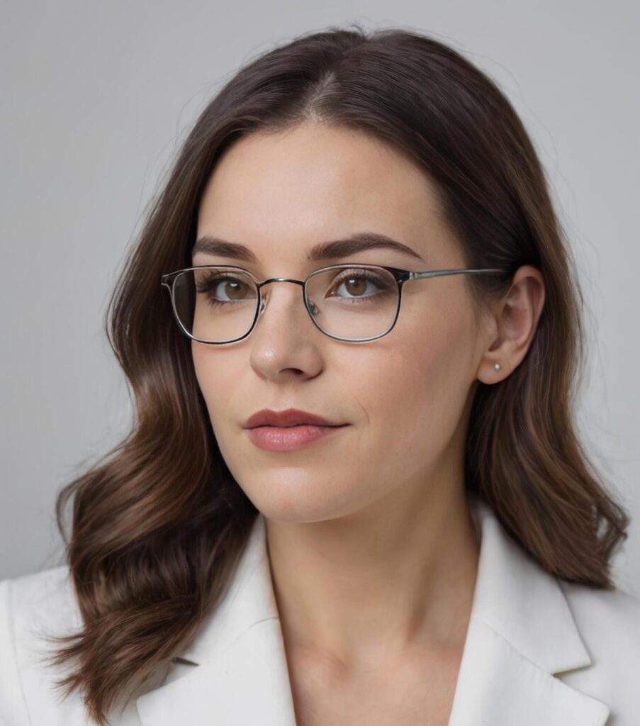 Professional Business Woman wearing blazzer and spectacles Stock Free