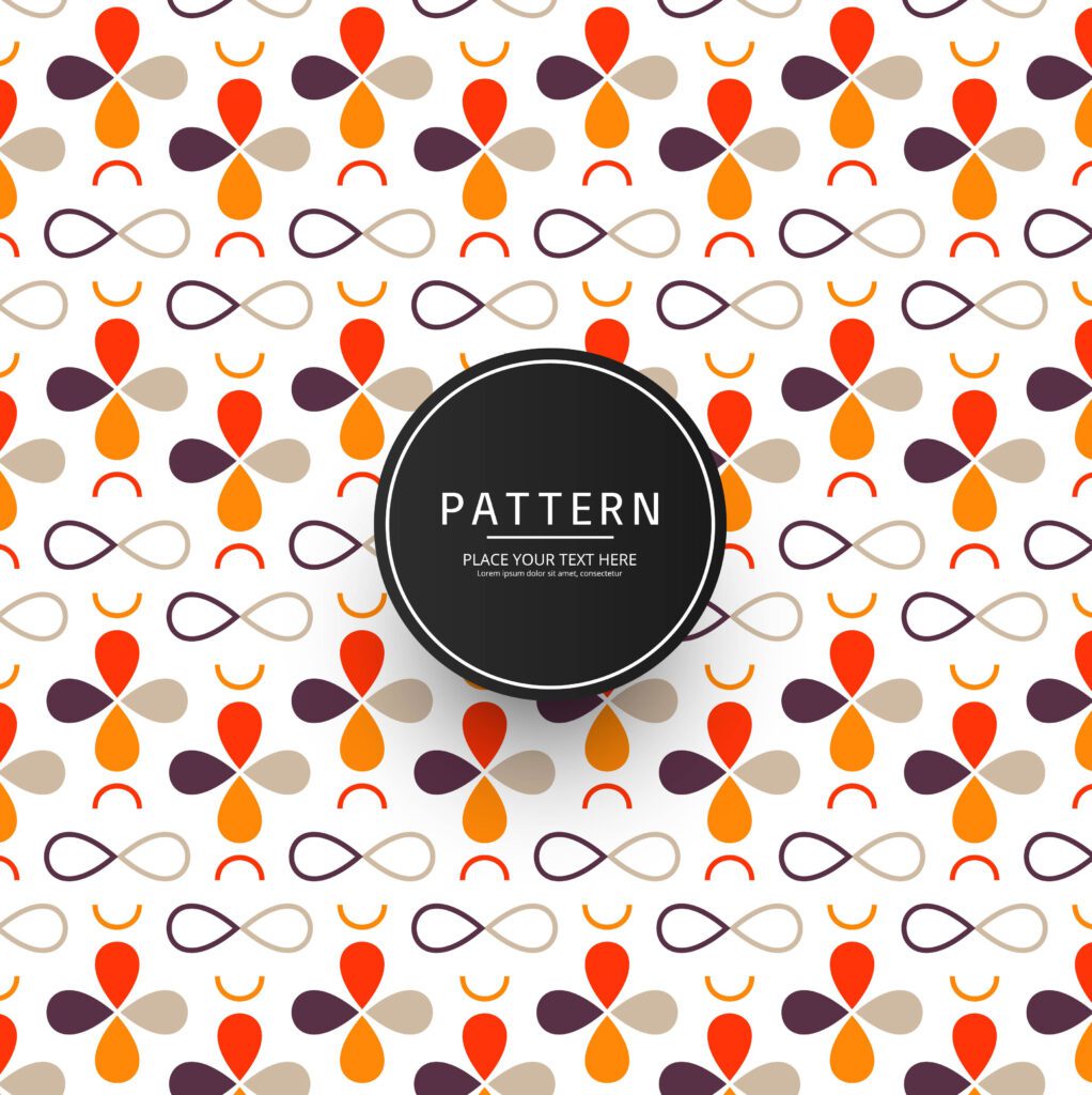 modern colorful pattern background Free Vector