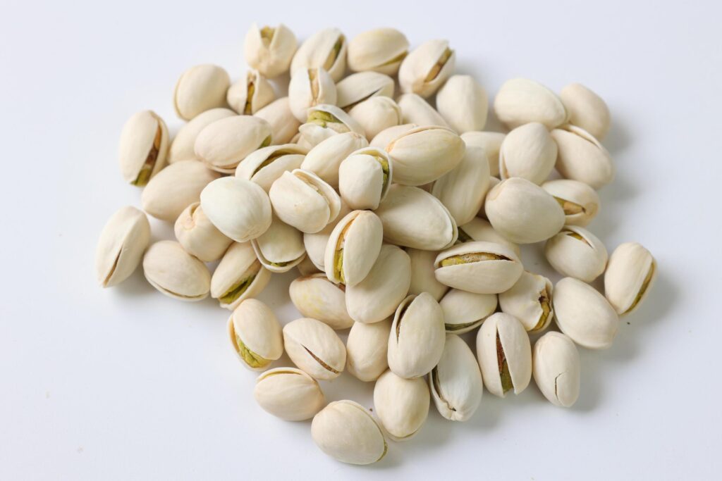 Pistachio nut isolated on white background Stock Free