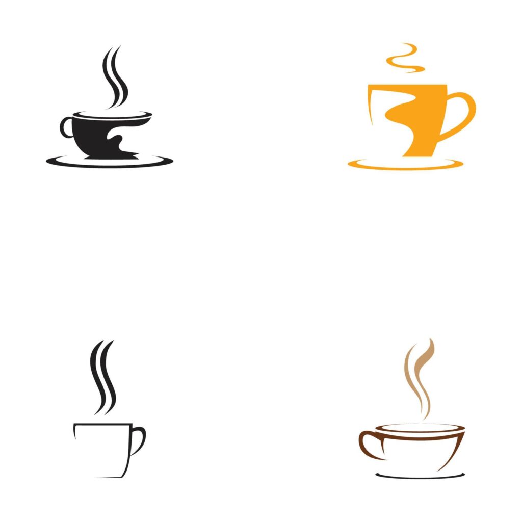 Coffee cup logo template vector icon – Vector Stock Free