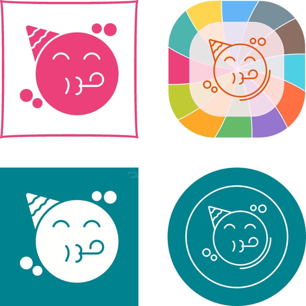 Party Icon Design Stock Free