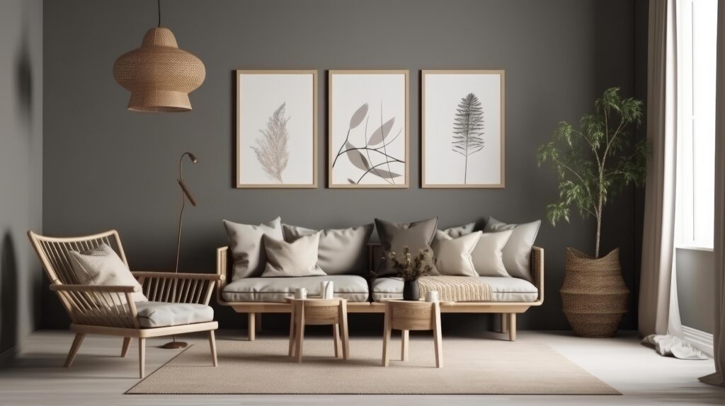 Modern Living Room Illustration Stock Free