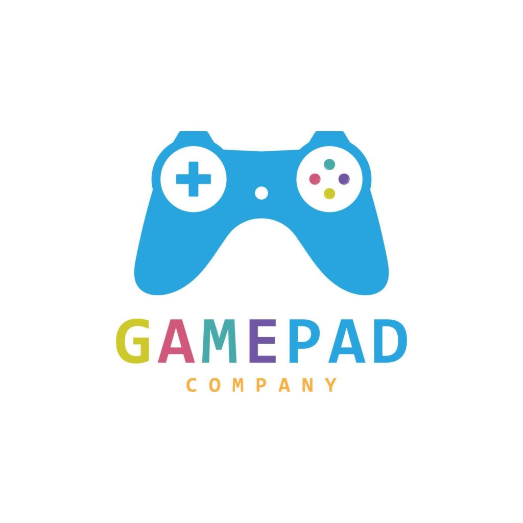 Joystick Game Controller Logo Icon Stock Free