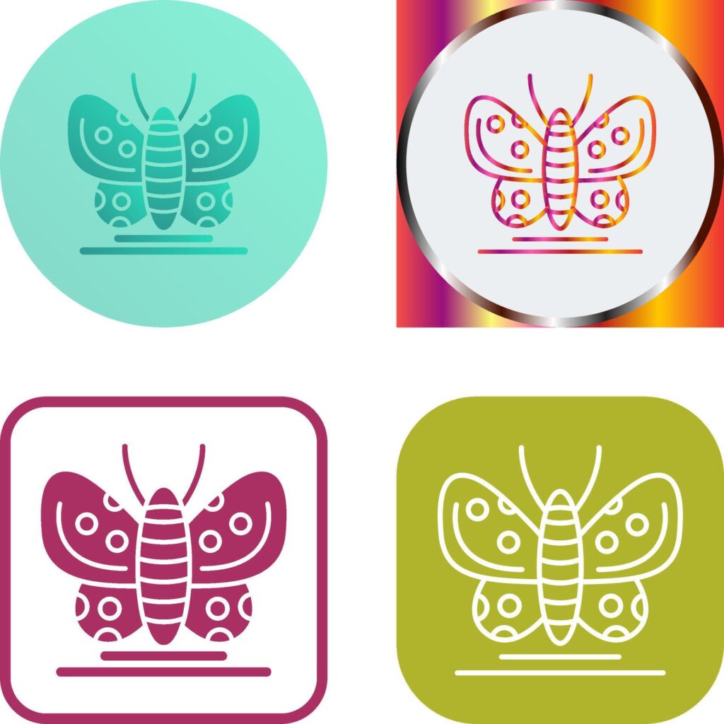 Butterfly Icon Design Stock Free