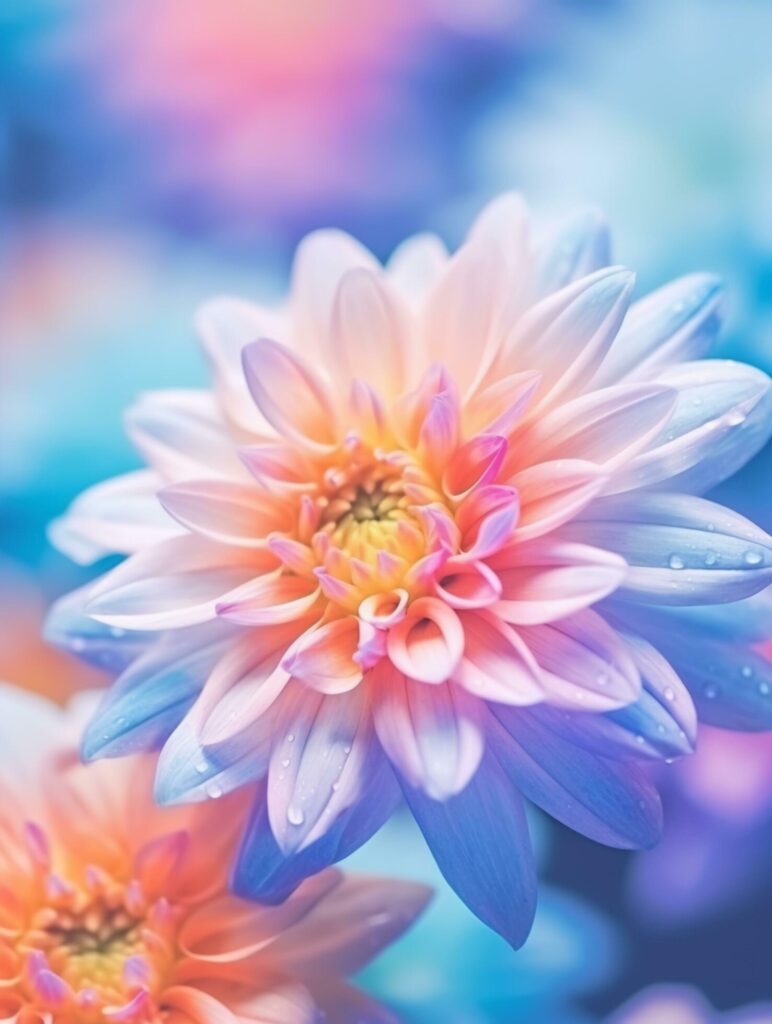 beautiful flower template design Stock Free