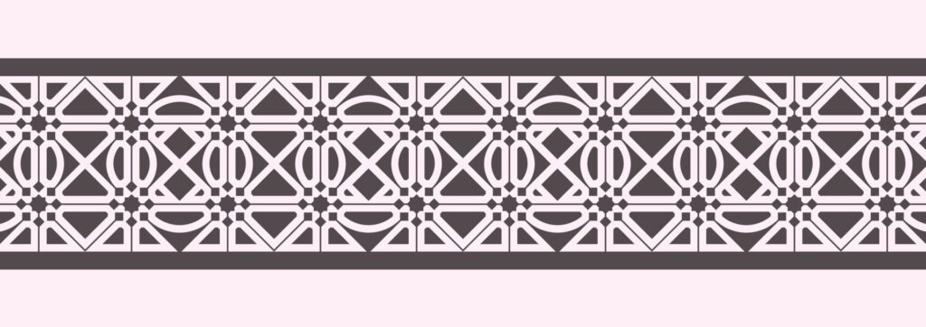 vintage abstract line pattern design Free Vector