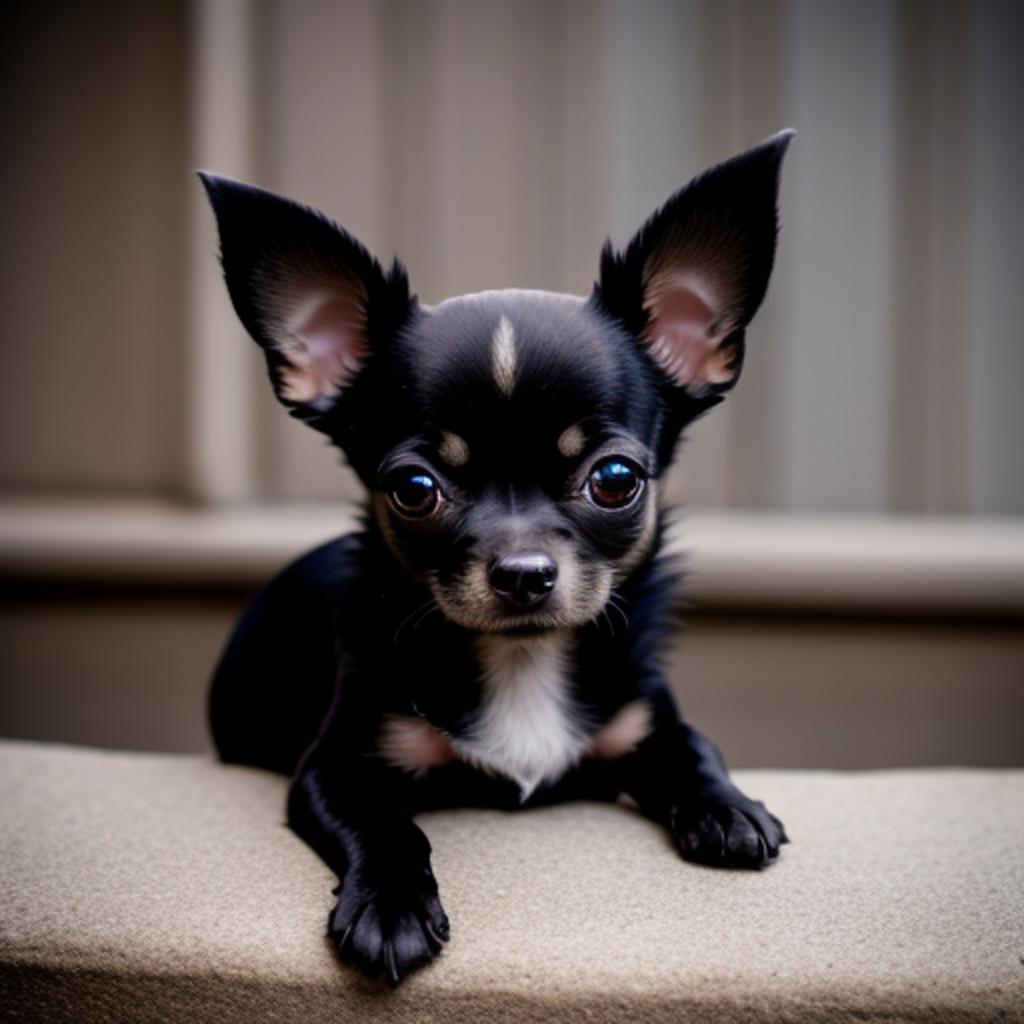 Dark Chihuahua by @iqf2ih5z by @ai_generated