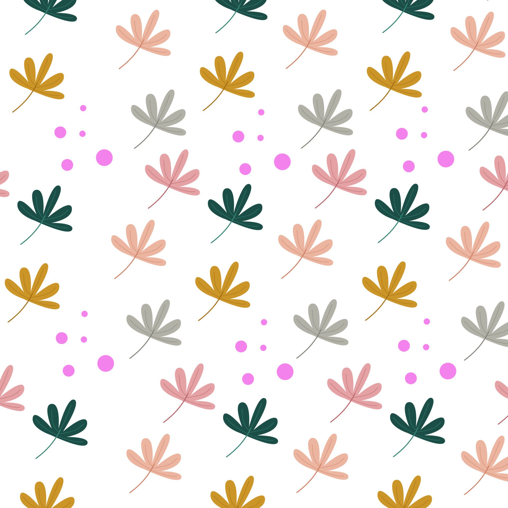 Soft pattern with colorful flowers on white background Free Vector