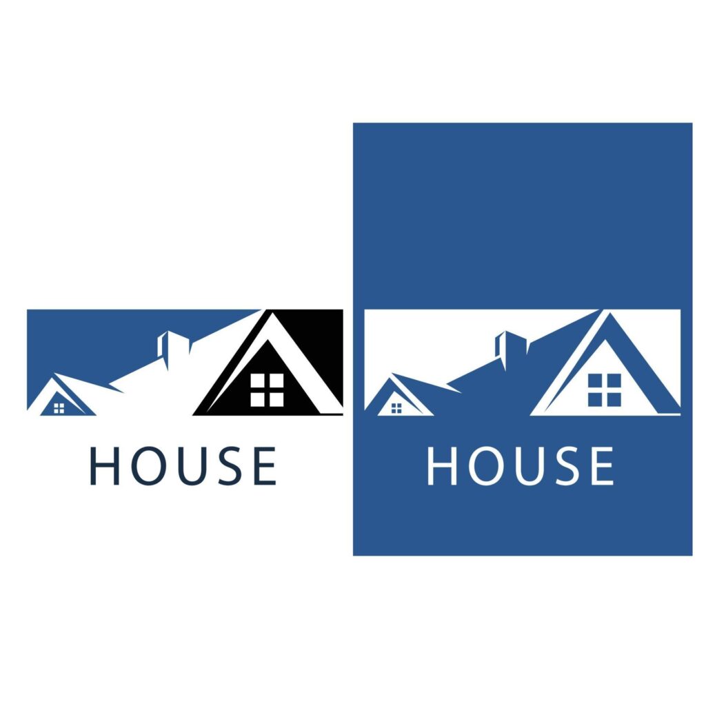 House logo and symbol vector image Stock Free