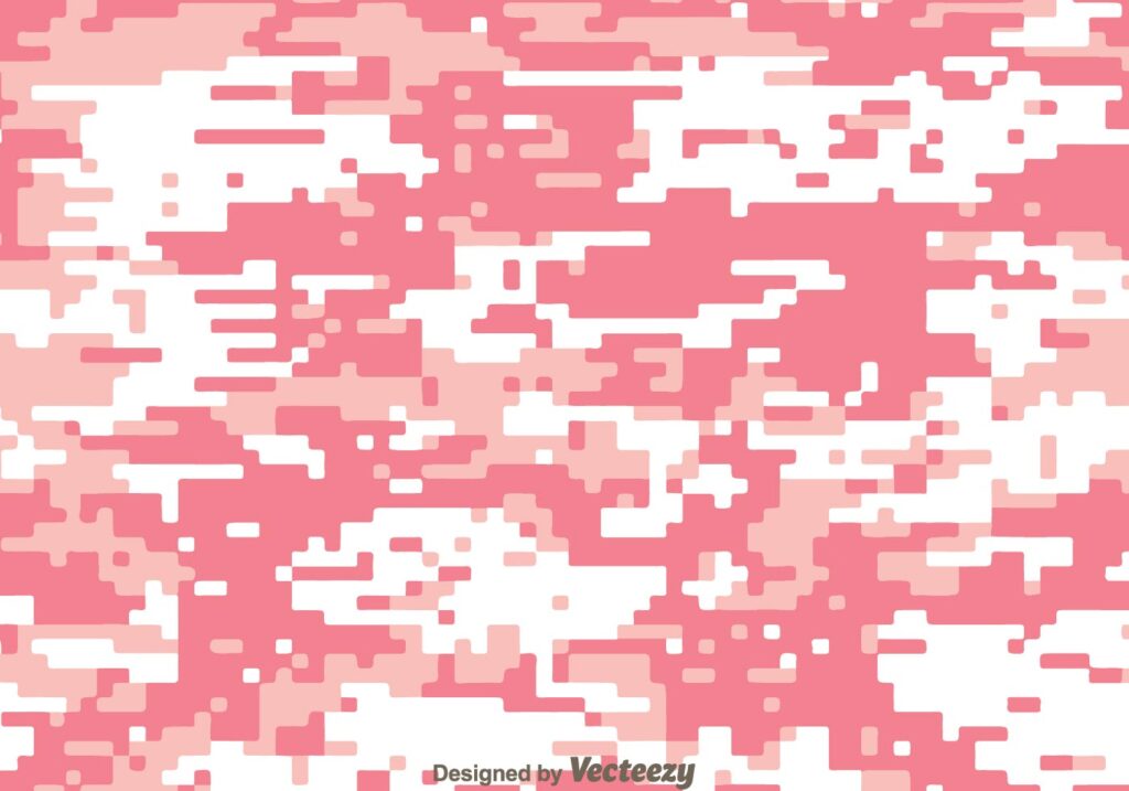 Digital Pink Camo Vector Pattern Free Vector and Free SVG