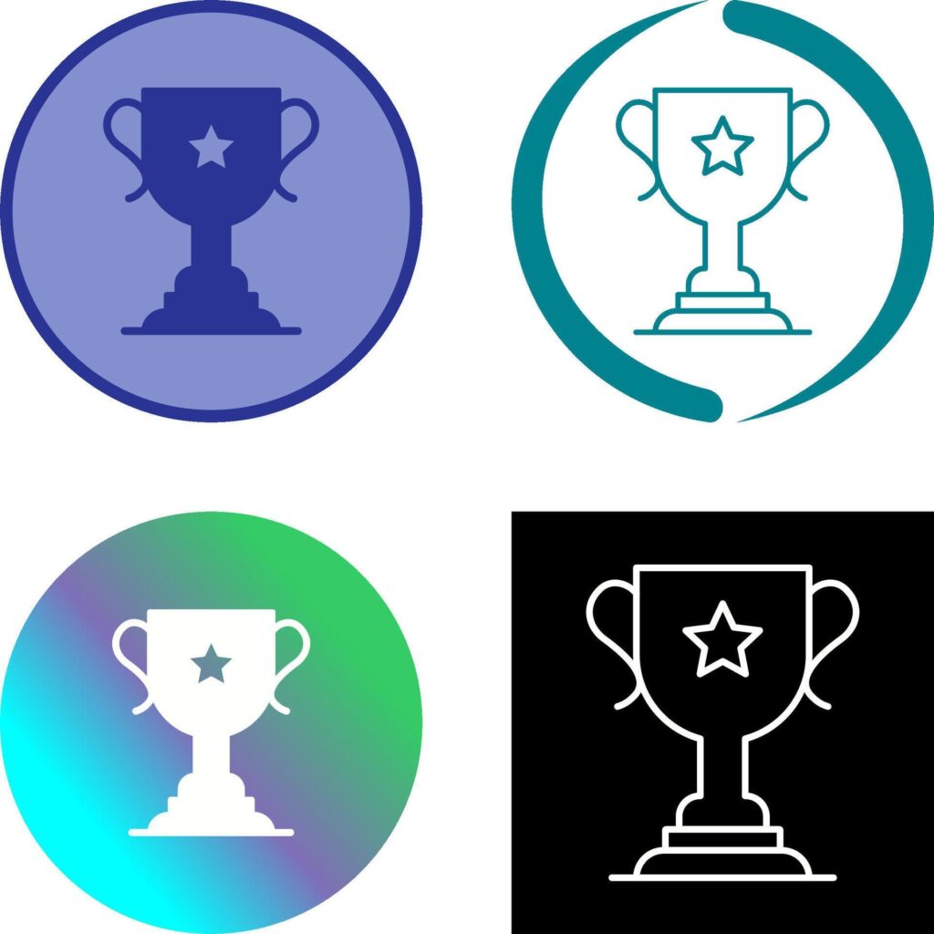 Trophy Icon Design Stock Free