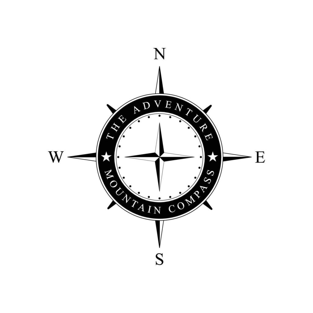 Logo compass icon Stock Free