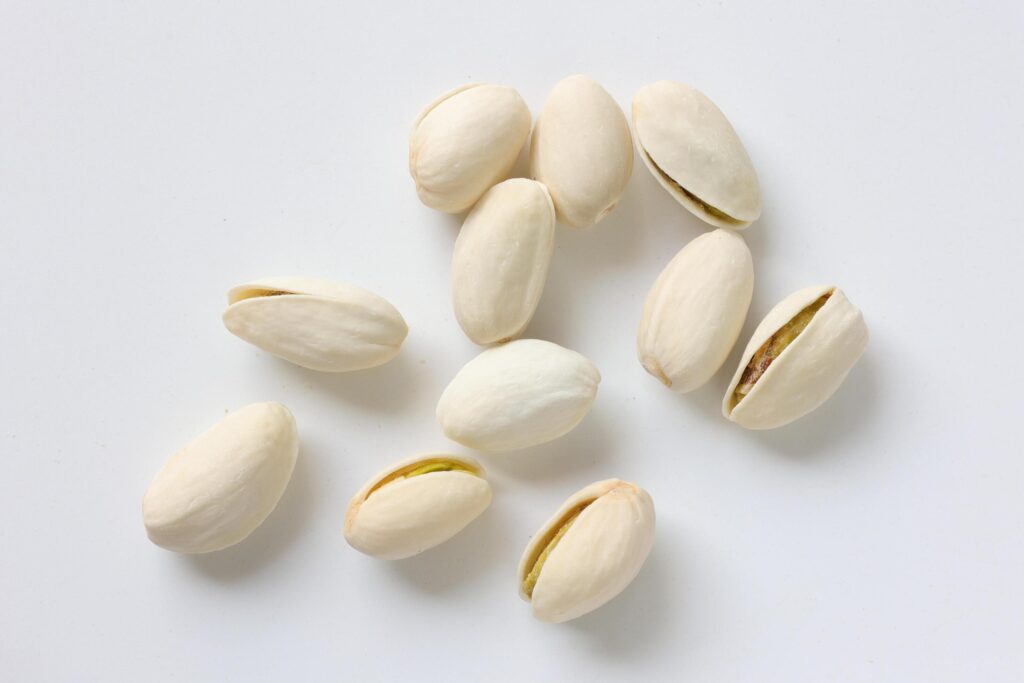 Pistachio nut isolated on white background Stock Free