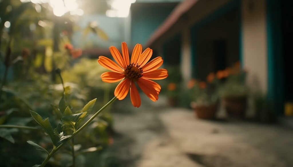 Vibrant wildflower bouquet brings beauty in nature to indoors generated by AI Stock Free