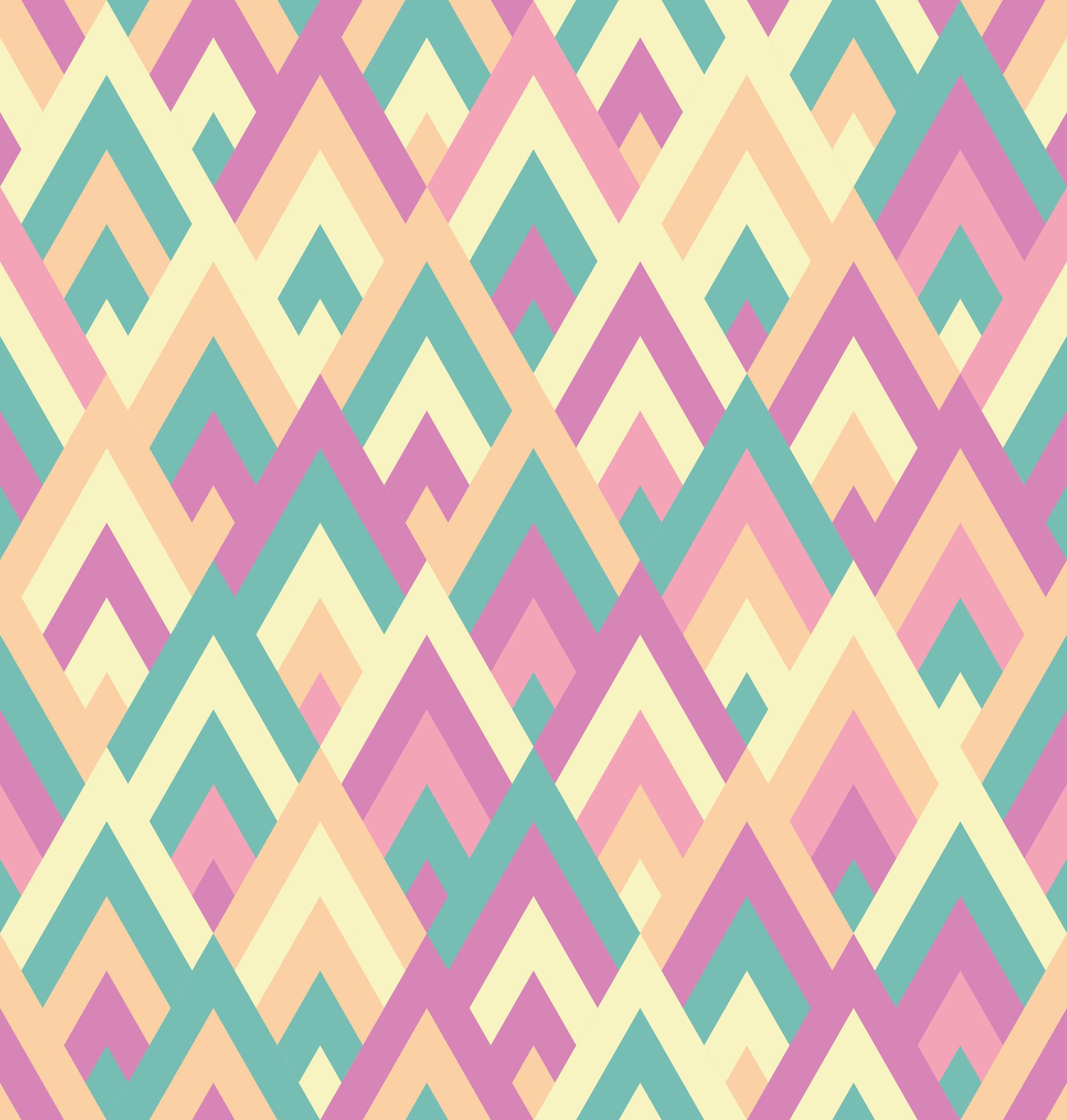 Colorful triangle pattern, unique background suitable for wall decorations, fabric patterns, wrapping paper, etc Free Vector