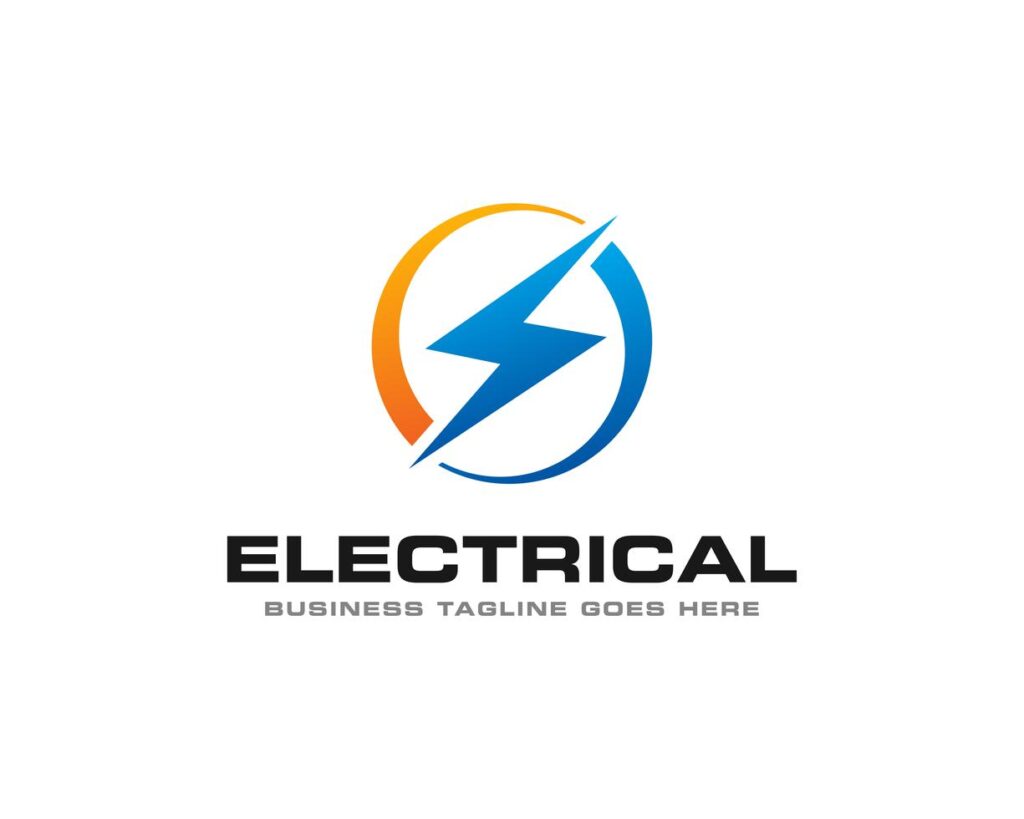 Electrical Thunder Logo Icon Vector Stock Free