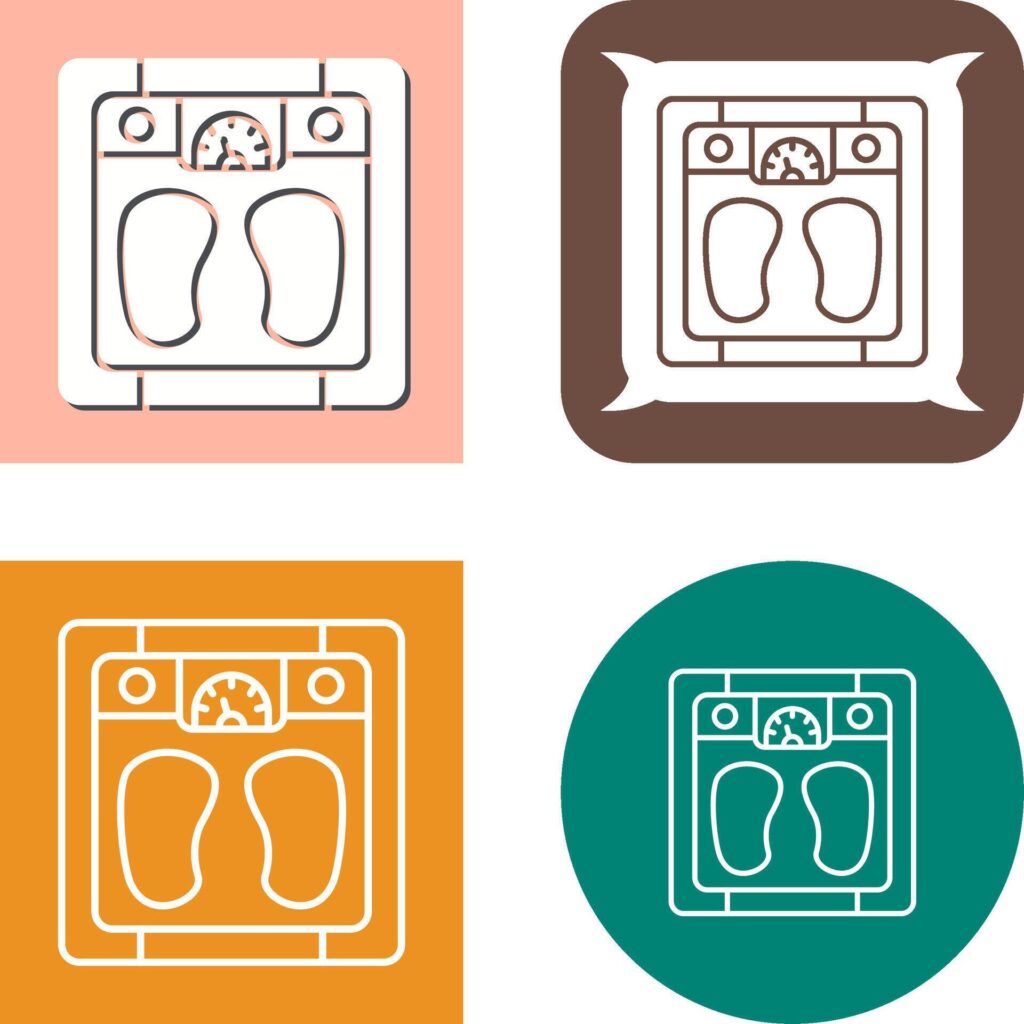 Weighing Scale Icon Design Stock Free