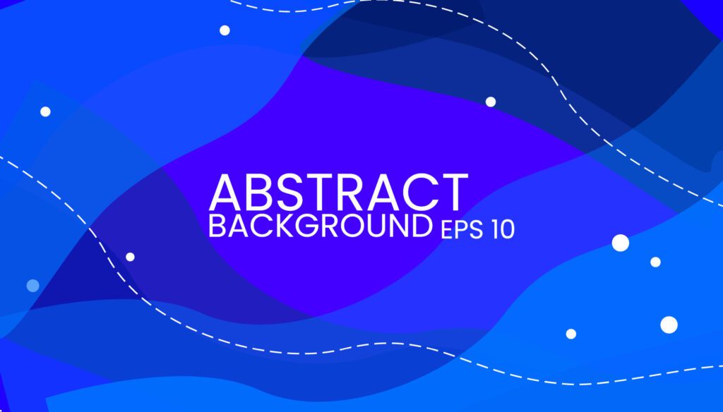 liquid blue abstract bacgkround Free Vector