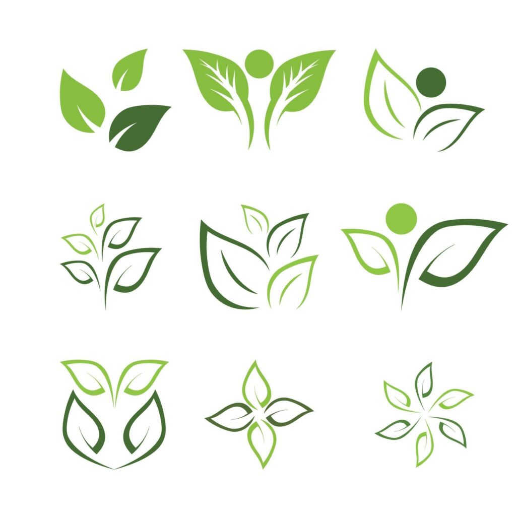 Leaf Logo Template vector symbol nature Stock Free