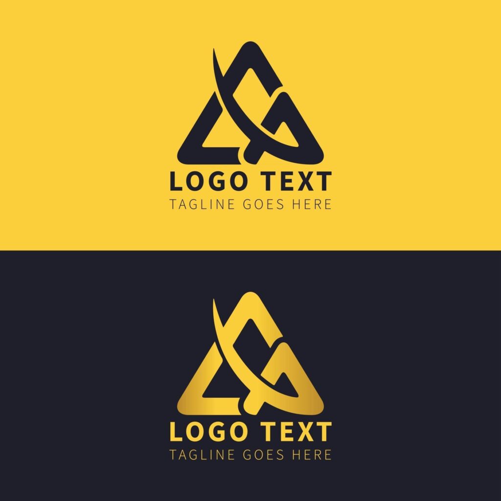 A business Letter Logo and symbol Template Vector icon Stock Free Stock Free