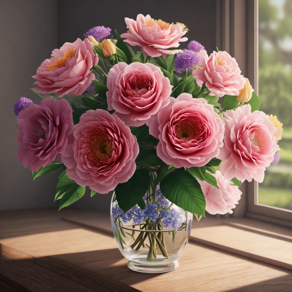 Free floral fantasy Hyperrealism,Realistic by @ai_generated