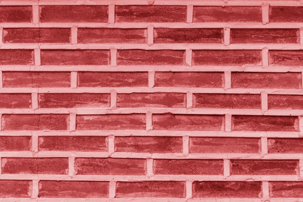 bright red brick wall background Stock Free