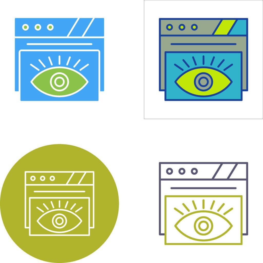 Eye Icon Design Stock Free