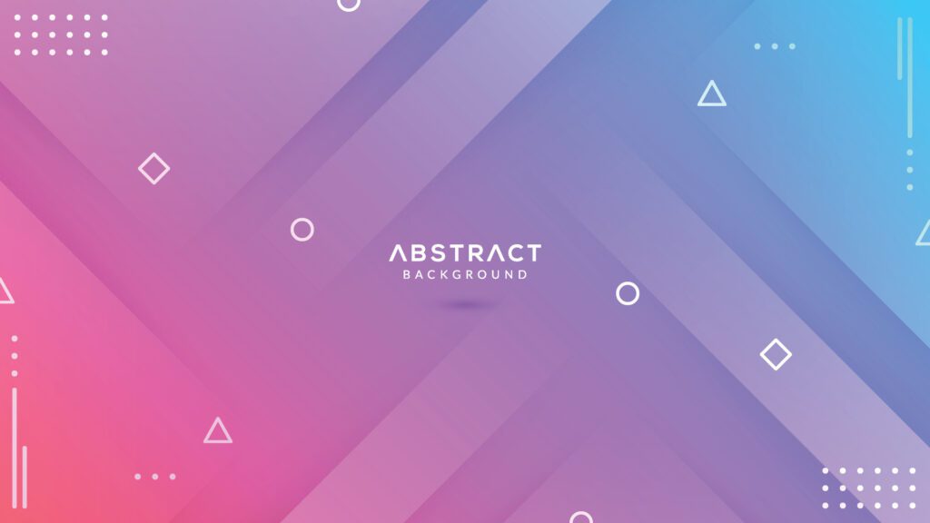 Abstract dynamic colorful shape light and shadow background Free Vector