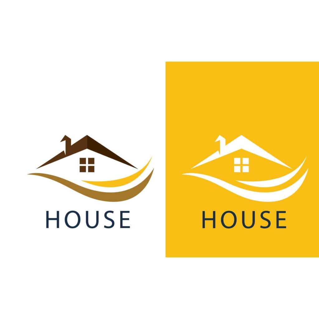 House logo and symbol vector image Stock Free