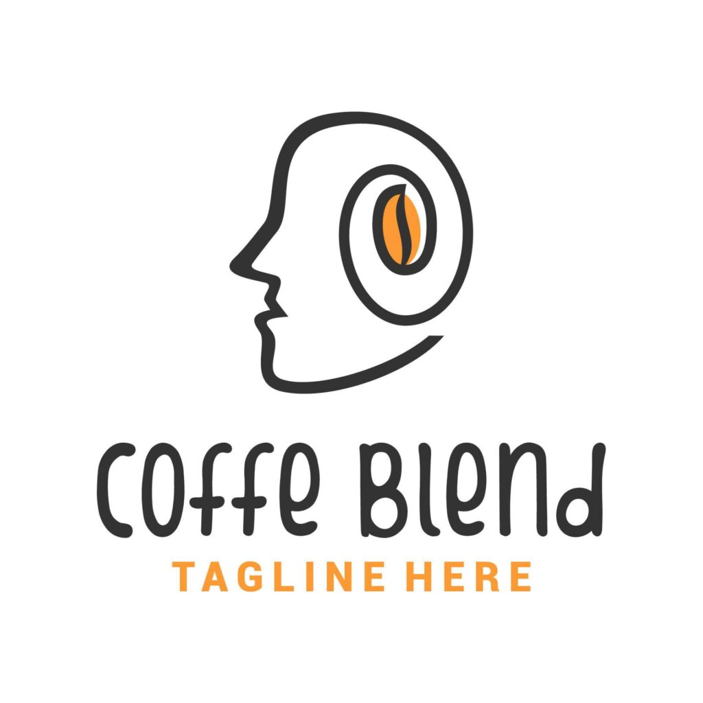 Coffee shop logo design template. Coffee Blend logo vector. Stock Free and Free SVG