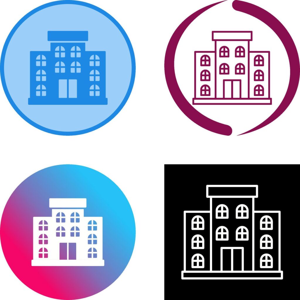 Apartment Icon Design Stock Free