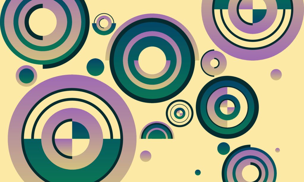 Different circle background. Free Vector