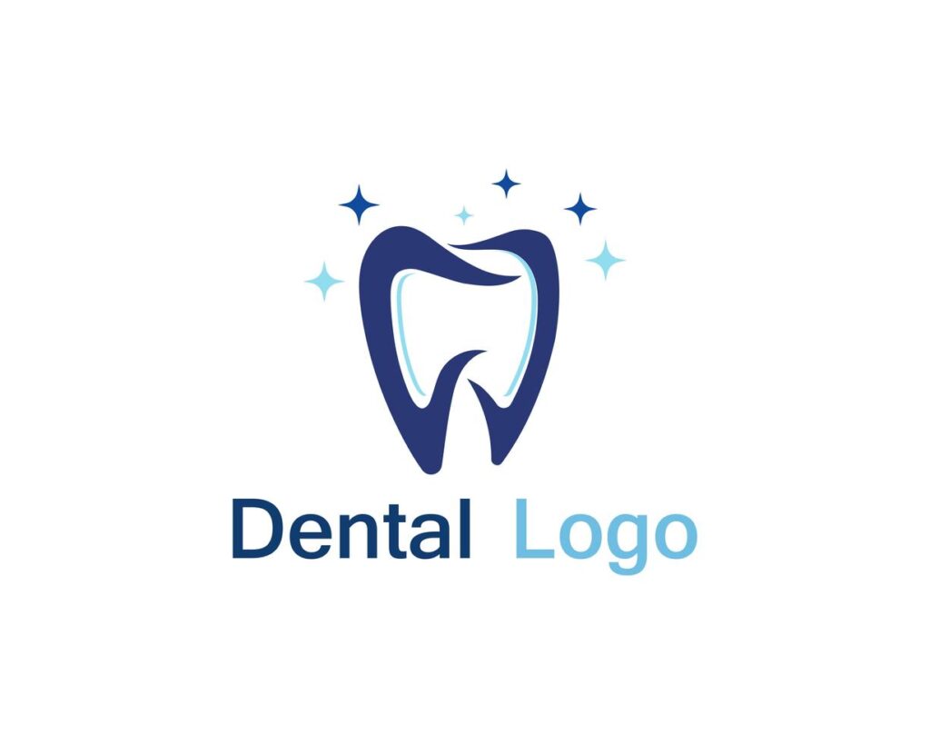 Dental care logo and symbol Stock Free