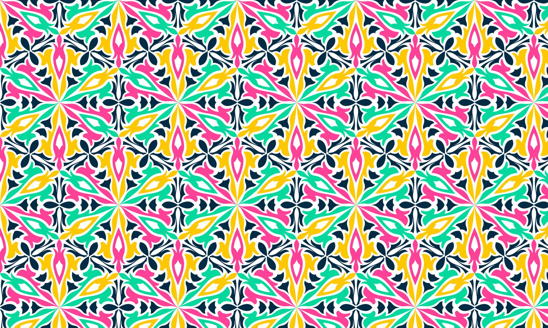 elegant ethnic pattern background Free Vector