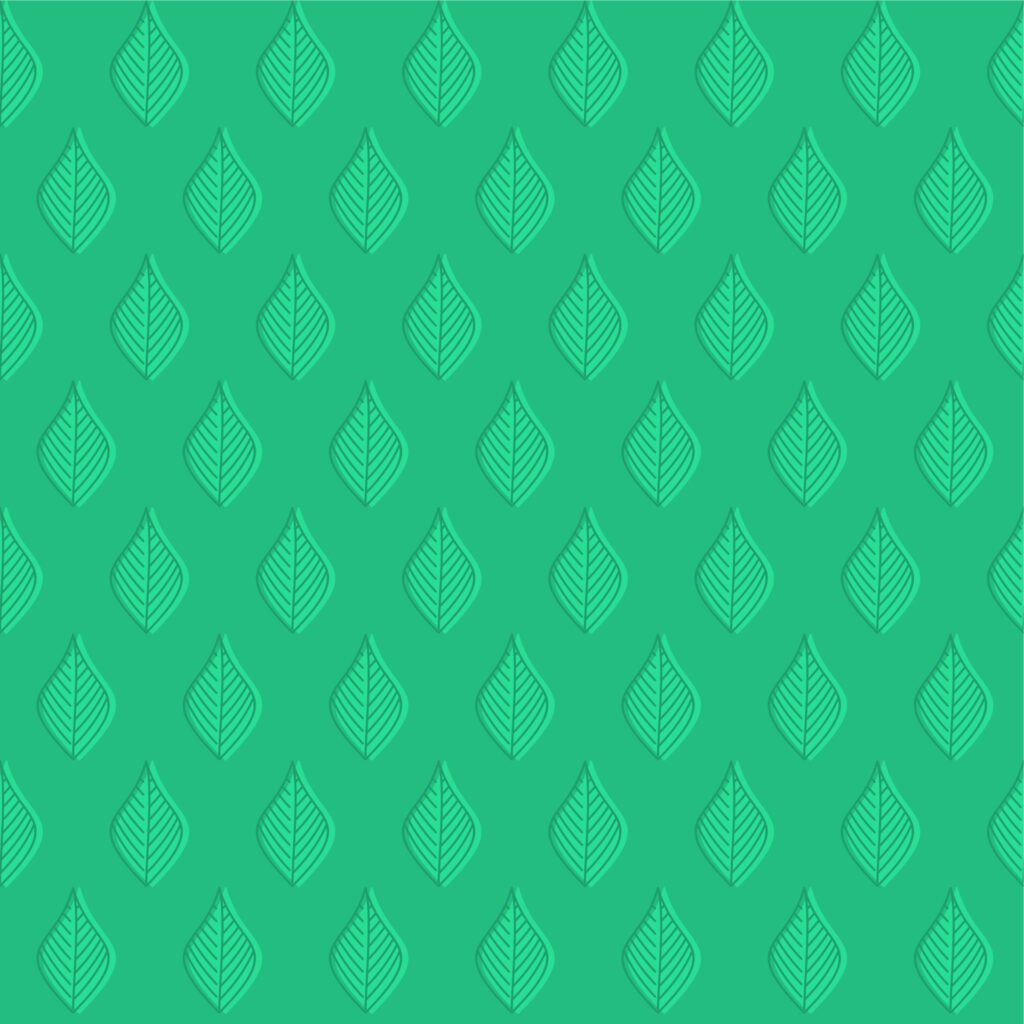 Leaf Pattern. Vector Nature Background Free Vector and Free SVG