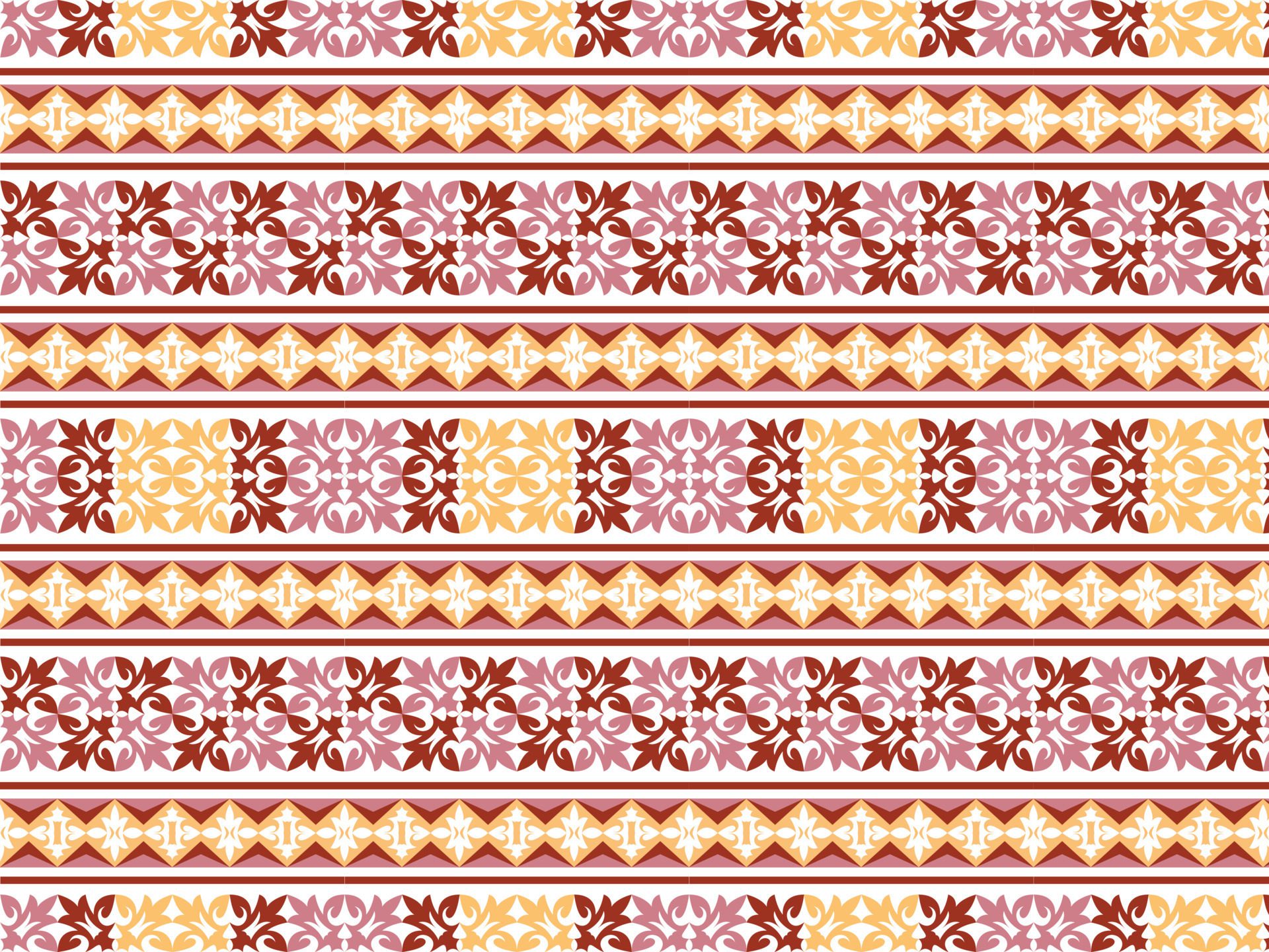 elegant ethnic pattern background Free Vector