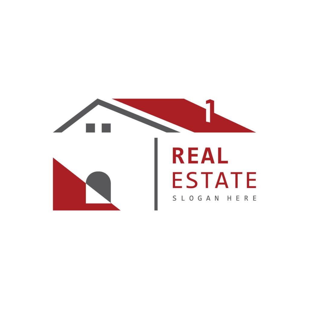 Real Estate Line Icon Stock Free