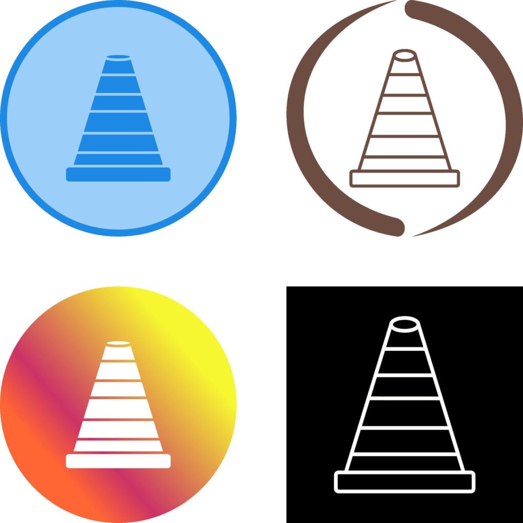 Cone Icon Design Stock Free