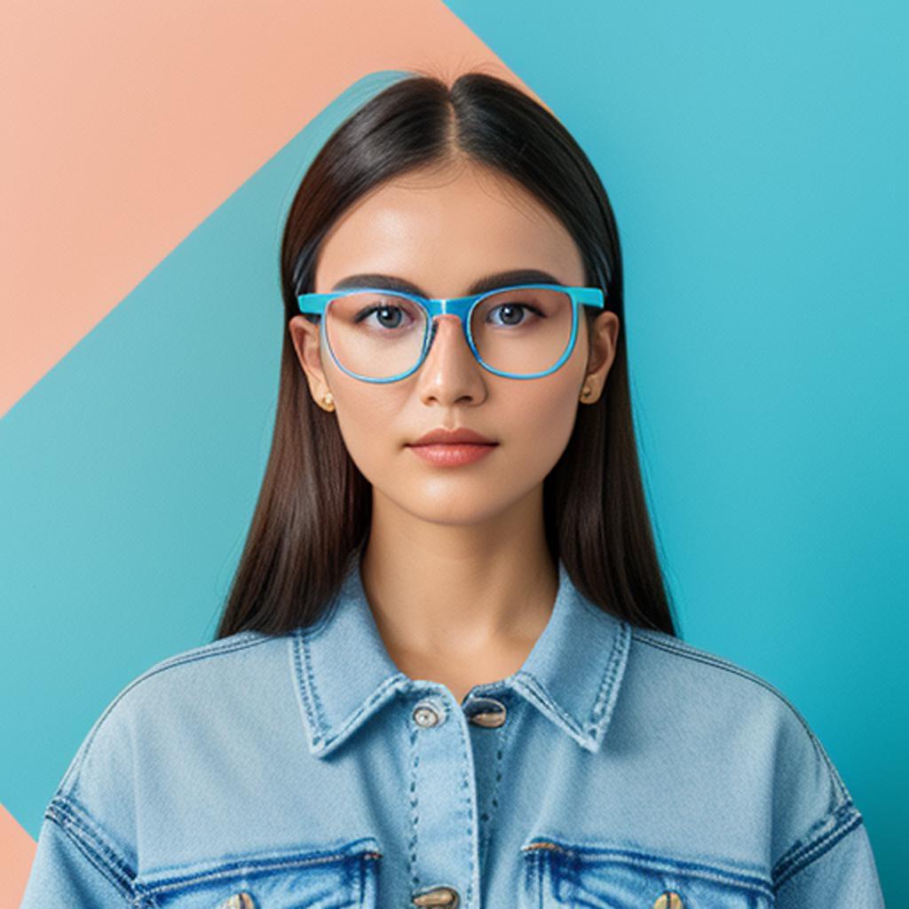 Frame glasses with with by @ai_generated